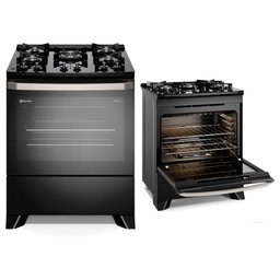 Fogão Fe5gp 5 Bocas Mesa de Vidro Fastclean Electrolux - 1