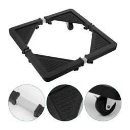 Suporte Móvel para Refrigerador Freezer Geladeira Inox com Trava - 3