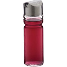 Galheteiro de Vidro 4 Pçs com Suporte Metal - Azeite Vinagre Sal Pimenta Tempero - 4 Pçs - Panami - 5