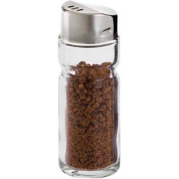 Galheteiro de Vidro 4 Pçs com Suporte Metal - Azeite Vinagre Sal Pimenta Tempero - 4 Pçs - Panami - 6
