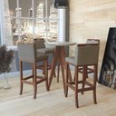 Ver imagem 2 de Mesa Bistrô Alta com 4 Banquetas Altas Londres