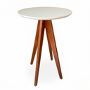 Ver imagem 4 de Mesa Bistrô Alta com 4 Banquetas Altas Londres Cinza/Pinhao