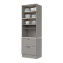 Ver imagem 6 de Orre Quente 01 Forno 100% MDF com 2 Portas e 2 Gavetas Americana Cinza/Calcare
