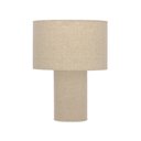 Ver imagem 1 de Abajur Luminária Decorativa Revestimento em Linho Mart3:bege