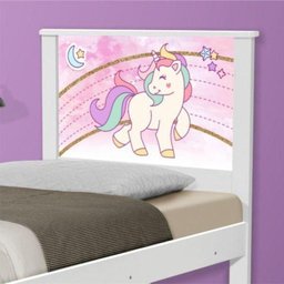 Cama Juvenil Barcelona Unicórnio com Colchão - 2