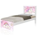 Ver imagem 4 de Cama Juvenil Barcelona Unicórnio com Colchão