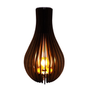 Ver imagem 2 de Abajur de chão luminária MDF formato gota 60cm