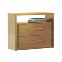 Ver imagem 3 de Mesa de Cabeceira 2 Gavetas Unique 