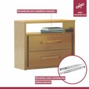 Ver imagem 7 de Mesa de Cabeceira 2 Gavetas Unique 