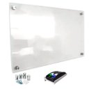 Ver imagem 5 de Lousa Quadro Vidro 6mm Escolar Escrita Escrever Branco C/ Suporte Canetas e Apagador 70x50