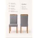 Ver imagem 3 de Conjunto Sala de Jantar Atenas Mesa e 4 Cadeiras 120cm Madeira Maciça Móveis Mundial