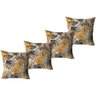 Kit 4 Capa De Almofada Estampa Digital 43Cmx43Cm - 1