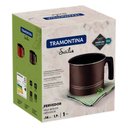 Ver imagem 2 de Fervedor Sicília Avelã em Alumínio 14 cm 1,9 L Revestimento Antiaderente Starflon Excellent Tramonti