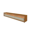 Ver imagem 5 de Painel e Rack Led Rodízios Royal Requinte 212 Off White Naturale - Gelius