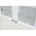 Ver imagem 5 de Paneleiro 2 Portas de Vidro 2 Gavetas Branco com Tampo Americana