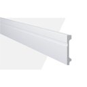 Ver imagem 1 de Rodapé de Poliestireno Frisado 11CMX2,44m Rende 2,44MMF11 Gart Branco