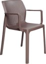 Ver imagem 2 de Kit 8 Cadeiras Sardenha Marrom Fendi