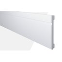 Ver imagem 2 de Rodapé de Poliestireno Frisado 20cm X 2,44m Rende 2,44 Metros Mf20 Gart