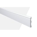 Ver imagem 1 de Rodapé de Poliestireno Frisado 8CMX2,44m Rende 2,44MMD8 Gart Branco