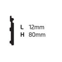 Ver imagem 3 de Rodapé de Poliestireno Frisado 8cm X 2,44m Rende 2,44 Metros Md8 Gart