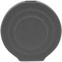Ver imagem 2 de Opala Vaso 17x17x6cm Cerâmica Cinza