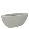 Floreira Verona Oval 80 X 22 Cm Vasart 17 - Antique Branco - 1
