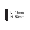 Ver imagem 3 de Rodapé de Poliestireno Liso 5cmX2,44m Rende 2,44mml5 Gart 