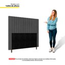 Ver imagem 3 de Cabeceira Cama Box Casal Nala 140cm Suede Cinza - Desk Design