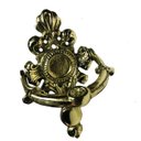 Ver imagem 2 de Aldrava Imperial Batedor De Porta Bronze Batente Artesanal