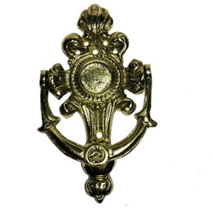 Aldrava Imperial Batedor De Porta Bronze Batente Artesanal