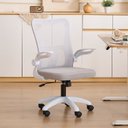 Ver imagem 2 de Kit com 8 Cadeiras de Escritório Diretor com Sistema Relax Baltimore Cinza/Branco Rivatti