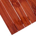 Ver imagem 7 de Conjunto Sala de Jantar 1 Mesa Tampo Madeira Maciça Quadrado 4 Cadeiras