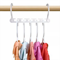 Suporte para Cabide Organizador Armario 288 peças Roupas Compacto Closet Guarda Roupa Cabideiro - 9
