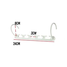 Suporte para Cabide Organizador Armario 288 peças Roupas Compacto Closet Guarda Roupa Cabideiro - 3