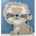 Ver imagem 1 de Peça Iluminada de Parede Leão - SVI-01E BH BABY KIDS
