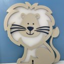 Ver imagem 4 de Peça Iluminada de Parede Leão - SVI-01E BH BABY KIDS