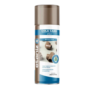 Etaniz Cola Cano Adesivo Plastico Pvc - Agua Fria 250ml