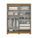 Ver imagem 4 de Guarda Roupa Solteiro 2 Portas de Correr 2 Gavetas B353 Briz