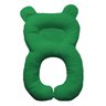 Almofada Apoio Pescoço Que Evita Cabeça Chata Para Carrinho Cadeirinha 0-2 anos Happy Line Verde esc - 1