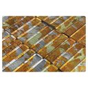 Ver imagem 2 de Pastilha de Vidro Evolution Orange 9,5x2,3 Placa 30x30cm - 1313121003