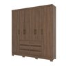 Guarda Roupa Casal 6 Portas 6 Gavetas B355 Briz - 4