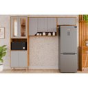 Ver imagem 1 de Cozinha Completa 3 Peças Celeste C370 4 Portas MDF Cinamomo e Platina MGM