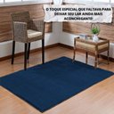 Ver imagem 2 de Tapete Sala e Quarto Oásis Classic 2,00x2,50m Azul Jeans