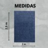 Tapete Sala e Quarto Oásis Classic 2,00x2,50m Azul Jeans - 4