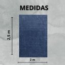 Ver imagem 4 de Tapete Sala e Quarto Oásis Classic 2,00x2,50m Azul Jeans