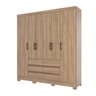 Guarda Roupa Casal 6 Portas 6 Gavetas B355 Briz - 4