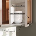 Ver imagem 7 de Cozinha Modulada Compacta 04 Peças 100% MDF Connect
