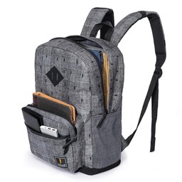 MOCHILA ZOOMP UNIVERSITÁRIA - UN - Cinza - 4