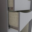 Ver imagem 6 de Guarda Roupa Casal 2 Portas de Correr 6 Gavetas Vicenza 