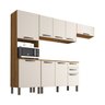 Cozinha Compacta 4 Peças 9 Portas 2 Gavetas Bella Sallêto Móveis - 2